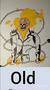 ghost rider drawing #ghostrider #drawing