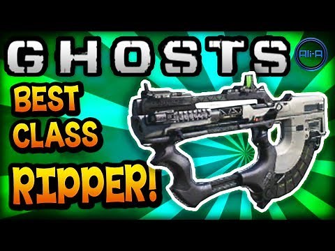 Call of Duty: Ghost "THE RIPPER" - BEST CLASS SETUP! (New Gun) - COD Ghosts Gameplay
