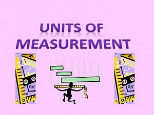 Units of Measurement - SlideServe