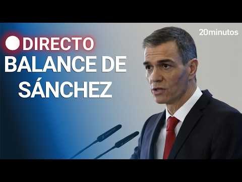 PEDRO SÁNCHEZ realiza balance del curso político, EN DIRECTO