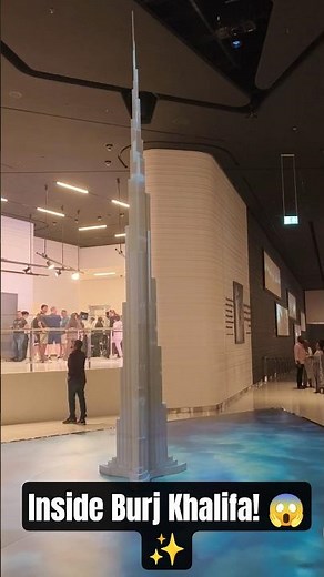 What’s Inside Burj Khalifa? | Inside Tour & Amazing Views#shortsfeed #youtubesearch #youtubeshorts