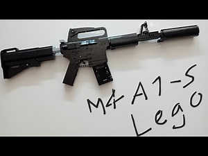 Working M4A1-S out of Lego ©️