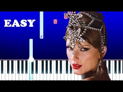 How to Play - Taylor Swift - Eldest Daughter (EASY Piano Tutorial)