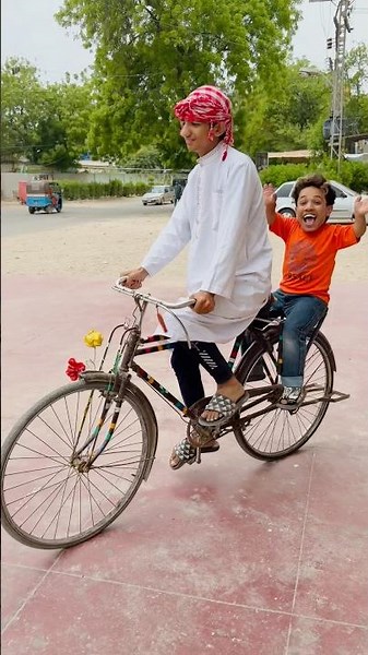 Riding Two Wheeler Bike 😍🚙|
