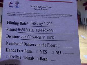 Hartselle High School [Virtual Junior Varsity - Kick Finals] 2021 NDA High School National Championship