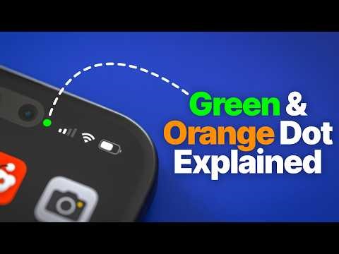 What the Green & Orange Dot Mean on iPhone (Privacy Explained)