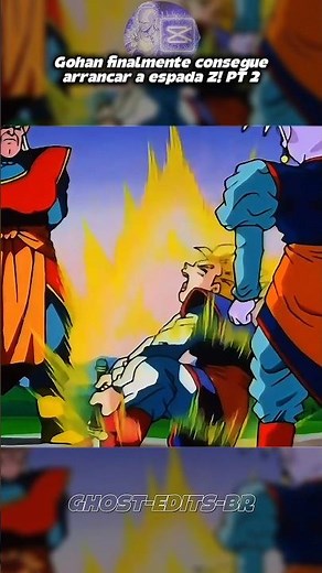 GOHAN USA TODO SEU PODER PRA ARRANCAR A ESPADA Z 🔥 | DRAGON BALL Z