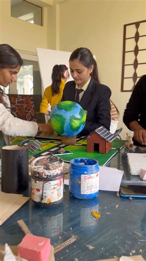 #modelmaking #schoolmodel #model #exhibition #viralreels #trending #modernartstudio