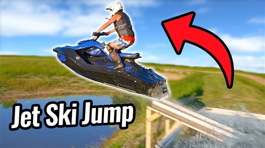 Jet Ski Pool Jump!! 💥