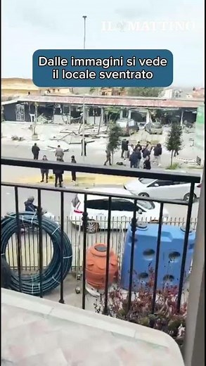 A business explodes in the municipality of Villaricca