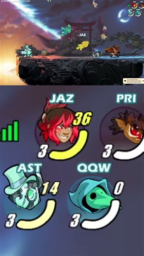 average brawlhalla experience.. | #jazziiano on #Twitch #shorts #brawlhalla #Christ #2v2 #combos