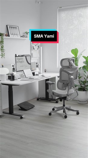 Ghế công thái học thanh lịch cho workspace setup #desksetup #ghecongthaihoc #smayami #learnontiktok