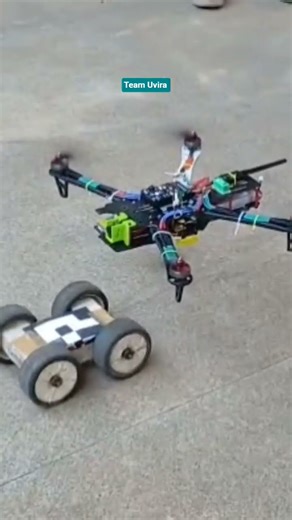 Testing drone and ground bot