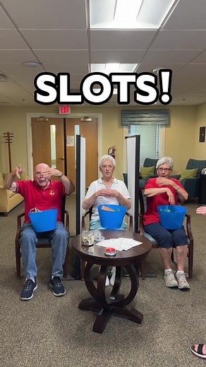 Hilarious Human Slot Machine Game at Senior Living Community