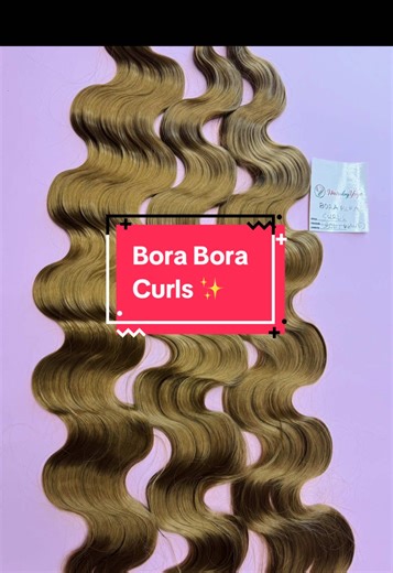 The “Bora Bora Curls” also known as Body wave extensions. This extension is a dream!!!😍 -It is lightweight -Brushable and low maintenance -Silky and soft -Stylish, fit for outings and corporate settings The perfect extension exists after all🤭 1-2 is needed for bohoo braids 5-6 for full braids 🏷️ 6500 NGN per bundle Click link on bio to place an order on WhatsApp: 09031166545 FrenchcurlsinLagos BraidsextensionsinLagos #frenchcurlbraids #bodywaveextensions #italiancurls #boraboracurls french cu
