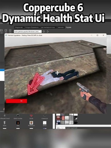 CopperCube 6 Custom Health UI Extension #coppercube6