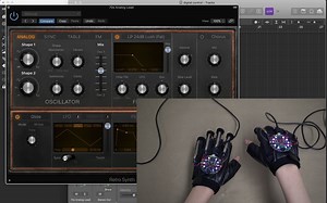 MIDI-Gloves Demo