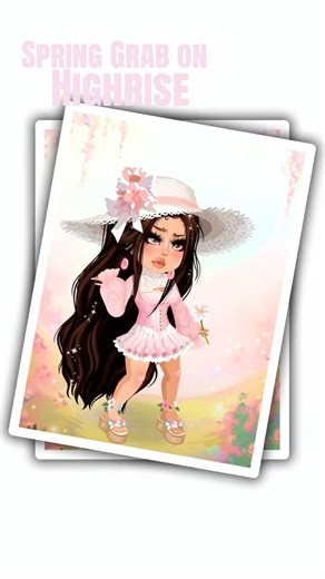 New Spring items on Highrise 🌸