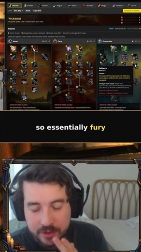 Fury Prot Might Be Ded? WoW: Forever