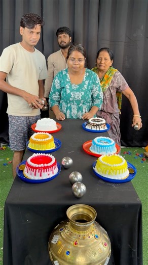 1.9M views · 6.1K reactions | Roll still ball three still ball collect six plate cake challenge drop hole win cake 94566 wow nice cake challenge | Vk challange Vlog | Facebook