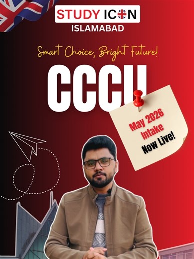 🎓𝐂𝐚𝐧𝐭𝐞𝐫𝐛𝐮𝐫𝐲 𝐂𝐡𝐫𝐢𝐬𝐭 𝐂𝐡𝐮𝐫𝐜𝐡 𝐔𝐧𝐢𝐯𝐞𝐫𝐬𝐢𝐭𝐲 – 𝐌𝐚𝐲 𝟐𝟎𝟐𝟔 𝐈𝐧𝐭𝐚𝐤𝐞 𝐢𝐬 𝐋𝐈𝐕𝐄! Your chance to study at a 𝐭𝐨𝐩 𝐔𝐊 𝐮𝐧𝐢𝐯𝐞𝐫𝐬𝐢𝐭𝐲 𝐢𝐬 𝐡𝐞𝐫𝐞. Secure your 𝐬𝐞𝐚𝐭, 𝐩𝐥𝐚𝐧 𝐬𝐦𝐚𝐫𝐭, and start your 𝐔𝐊 𝐣𝐨𝐮𝐫𝐧𝐞𝐲 with confidence. 📩 Apply now before seats fill up! 📞 Contact Study Icon 📱 03 435 559 015 | 44 7440578660 📧 isb@studyicon.com | 🌐 www.studyicon.com 📍 2nd Floor, Benazir Plaza, Office No 205, Jinnah Ave, Blue Area, Islamabad #ca