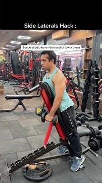 Side delts growth Hack #shoulderworkout #sideraises #dumbbellsonly