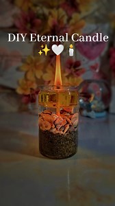 DIY Eternal Candle 🕯️🤍✨#craft #creative #reels #candle #diy #handmade #decor #decoration #spring #springdiy #springcandle #satisfaying #candleidea #inspiration #candlemaking #magical #easyDIY #DIY #forevercandle #candlehack #love #oilcandle #viral #fire #enternal #seashell | Art is life