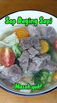 Easy Beef Soup Recipe #recipe #soup #beef