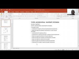 FAC 2601 UNISA LESSON 1