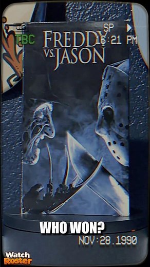 Freddy vs Jason (2003) VHS
