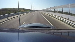 View Road On Crimean Bridge Moving Stock Footage Video (100% Royalty-free) 1052281615 | Shutterstock
