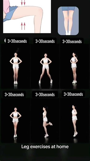 Best Leg Exercises for Strong & Toned Legs | Home Workout