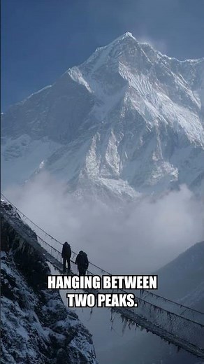 Climbers Discover Ancient Bridge Suspended Between Two Himalayan Peaks