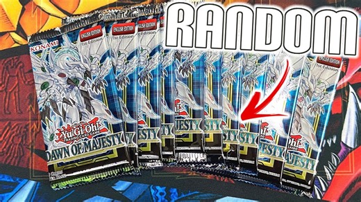 Yu-Gi-Oh! Dawn of Majesty Random Booster Pack Opening