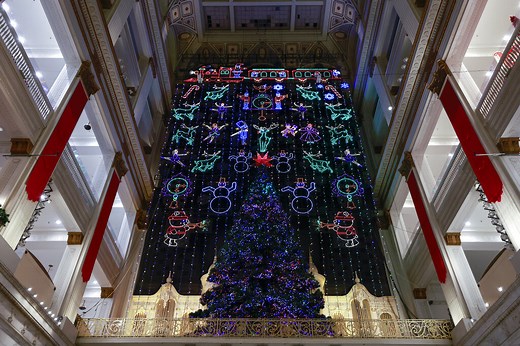 The Wanamaker Light Show and Dickens Village is officially returning