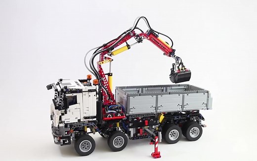 [Brick Builder] 乐高速拼 2015年科技组旗舰 42043 奔驰重卡 Arocs 3245 [Technic]