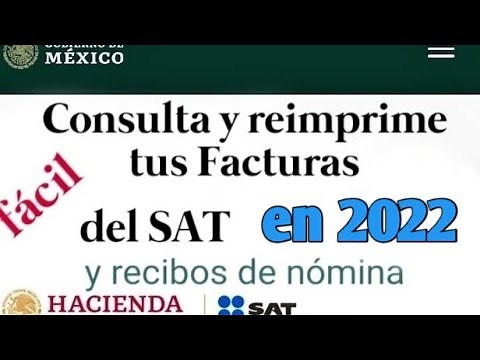 Como consultar y descargar tus facturas recibidas y emitidas del SAT Abril 2023 |NÓMINAS|