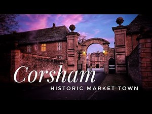 Corsham, a historic town and a beautiful sunrise walk