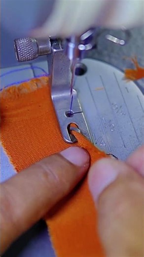 Sewing Using Rolled Hem Foot Step by Step #sewingtips #rolledhem