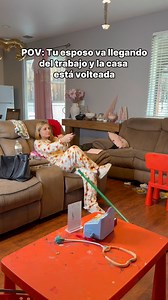 1.1M views · 60K reactions | Cuando mi esposo llega de trabajar y mi casa está hecha un desorden #momlife #limpieza #asmrcleaning | Gloria Ruelas | Facebook