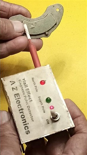 Hard Disk Magnet Serface Poles | Detect surface of a hard disk magnet | First Time