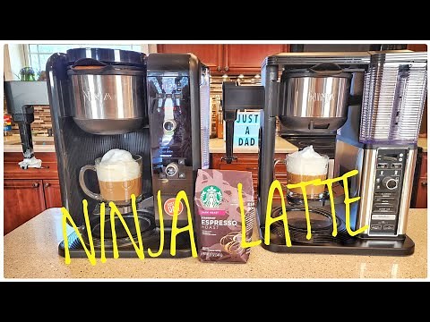 HOW TO MAKE Latte Cappuccino Ninja Hot Cold Coffee Maker CP301 & CM401 Specialty Brew