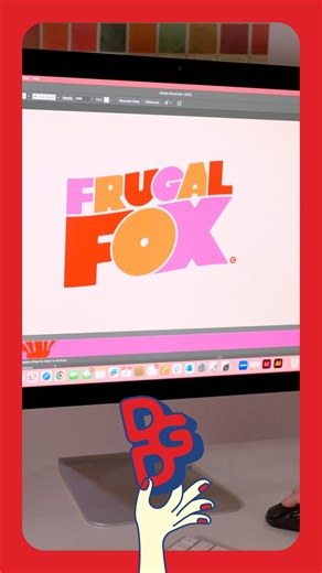 The Do Good Designer on Instagram: "This project was all about turning personal style into something bigger ☻ Maddie, a good friend of mine, is the owner of @thefrugalfox_ and works as a personal and sustainable stylist. Before this project, she didn’t really have a brand system to support her social media, website, or client materials. The goal was to take Maddie’s approach to fashion and turn it into a brand that felt just as bold and intentional. We leaned into funky, vintage-inspired colors,