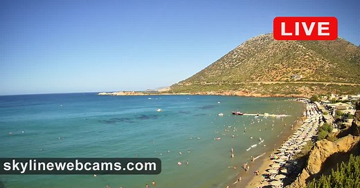 Webcam Livadi Strand - Bali | SkylineWebcams