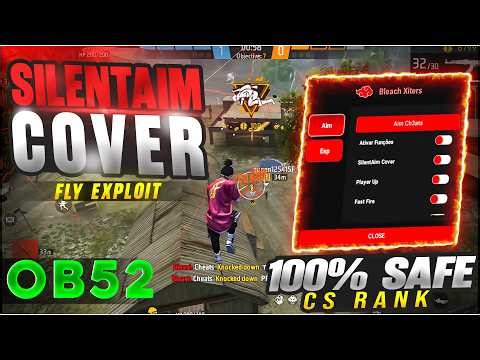 FREE FIRE PC PANEL OB51 💻 + SILENT AIM COVER | FLY EXPLOIT 100% ANTIBAN SAFE ✅