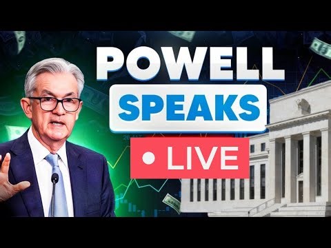 🔴LIVE: FED JEROME POWELL SPEECH 12:35PM! | FOMC CHAIR SPEAKS!