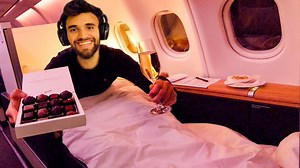 World's cheapest first class airplane seat (only $355) | Living Bobby