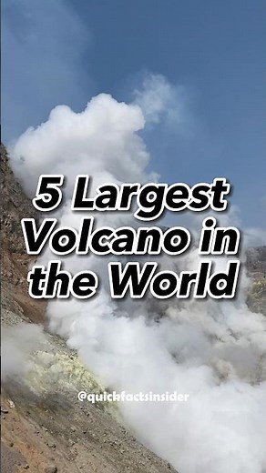 The Fiery Giants: Unveiling the Five Largest Volcanoes in the World!
