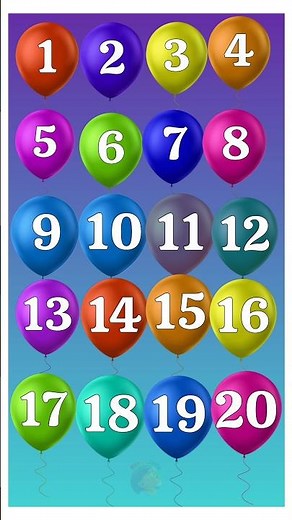 Counting one to twenty number song #staylittlechannel #counting