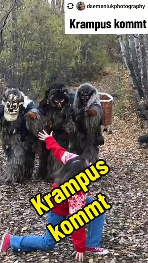 D Semeniuk Photography captured a pass of #Krampusse in the woods last weekend. Krampus kommt. #YellerheadPass #krampusnachtyeg #klondikekrampus #YEG #KrampusIsEverywhere #merryhexmas #screaminginawinterwonderland #krampusiseverywhere #krampus @user1401736767840